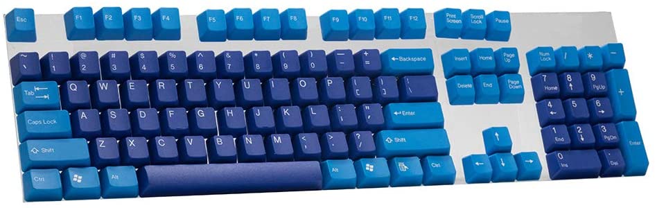 Ocean Blue ABS Keycaps