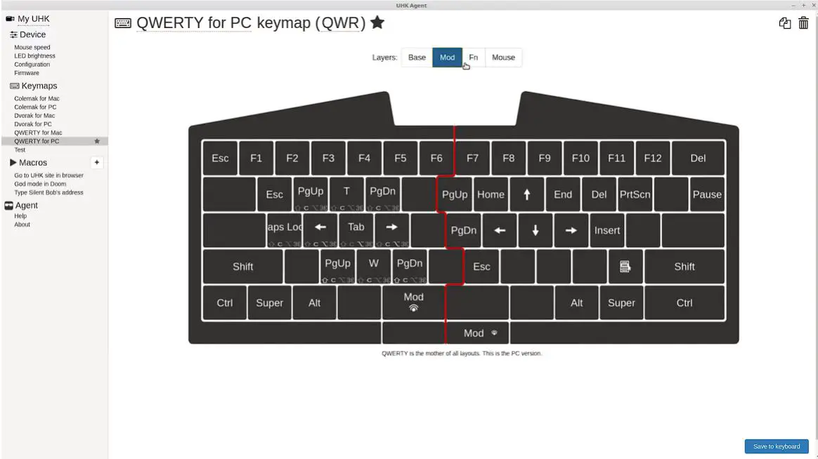 Ultimate Hacking Keyboard-AGENT Software