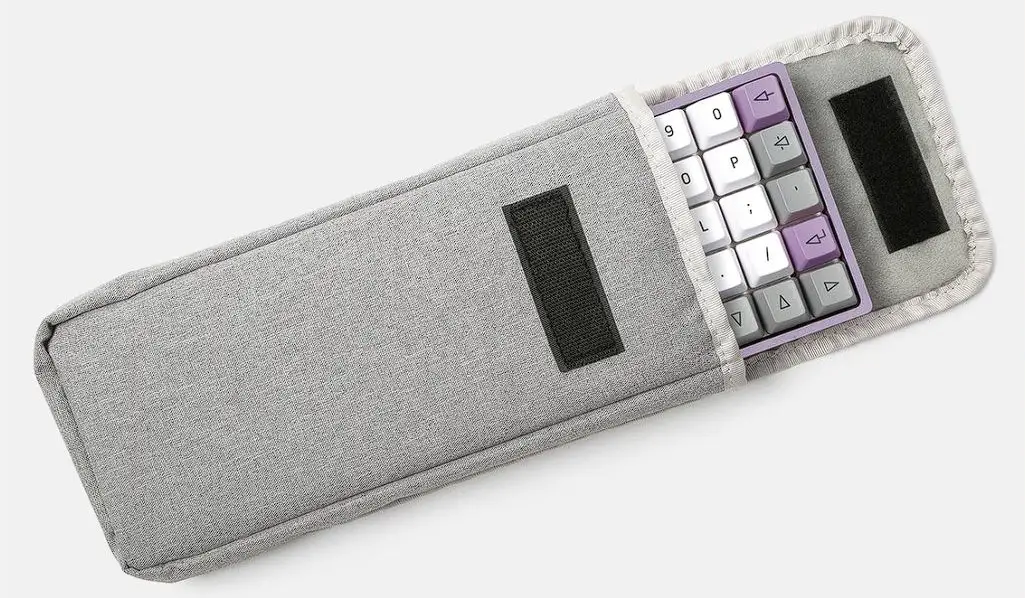 ortholinear keyboard-3-in pocket holder