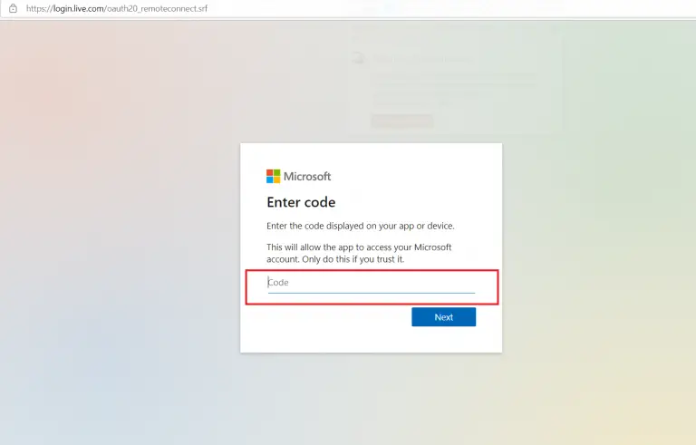 https aka ms remoteconnect-mscode